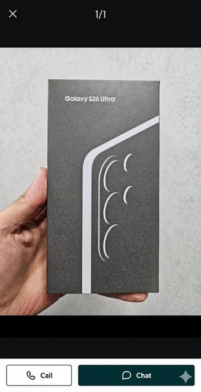 Samsung 26 ultra 256gb box pack non pta