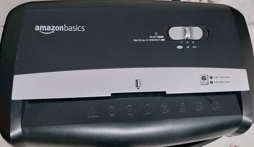 Paper Shredder Amazon 6 Sheet Cut Paper and Credit Card