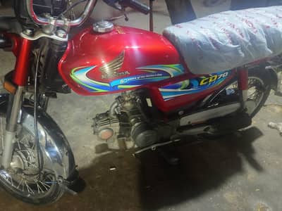 HONDA CD 70 2018 ZERO METER CONDITION