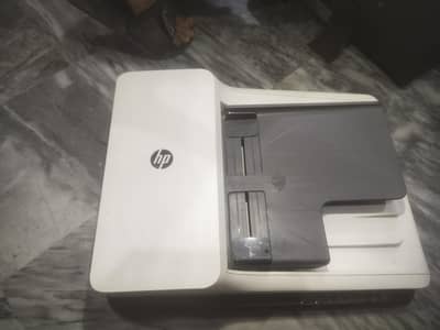 hp scanjet 2500 f1 scanner + color printer