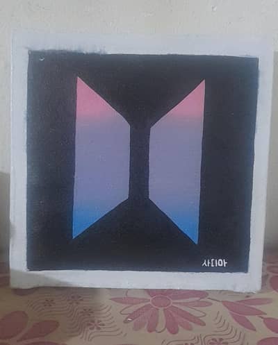 Bts handmade painting