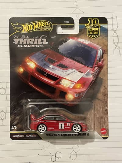 Hot wheel Mitsubishi lancer evolution 6 hotwheels premium