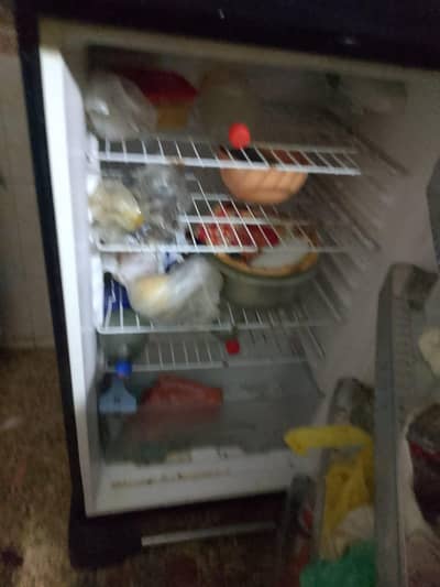 Haier Black Glass Door Fridge 10/10 Condition Urgent Sale