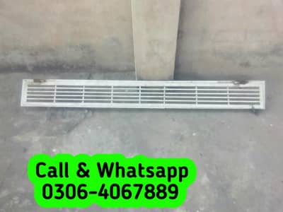 Water Discharge Grill jo Gate k bahr nikasi aab kliay zamen pr Lgaty h