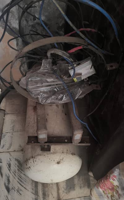 gas cylinder with complete kit