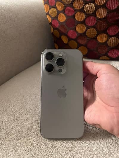 IPHONE 15 PRO 512GB PTA APPROVED at low rate.