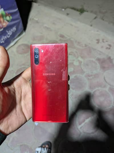 sumsung galaxy not 10.12 gb 256gb 5G