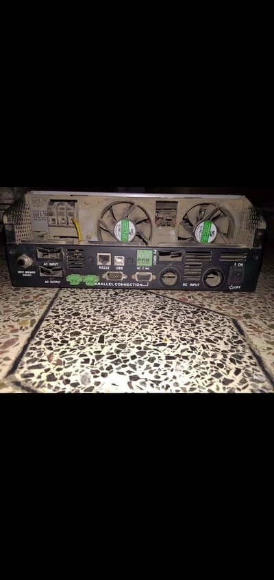 5kw solar inverter all ok, used but working fine no any problem. . . .