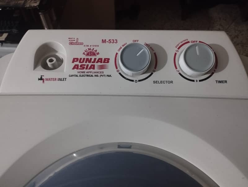 Washing machine 1