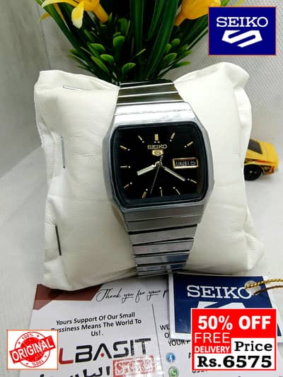 Seiko 5 Citizen Orient Automatic Pre-Owned watch Japan 03161737353