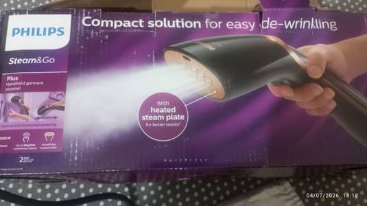 Philips Steam&Go Plus Handheld Garment Steamer