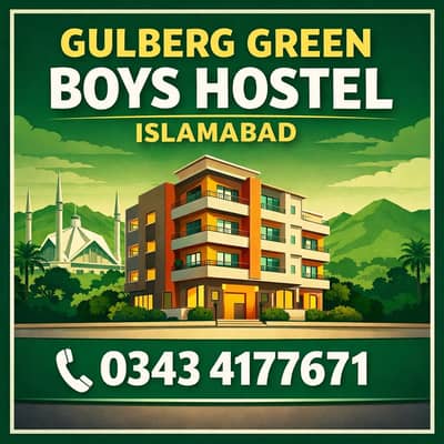 Gulberg Green Boys Hostel Islamabad