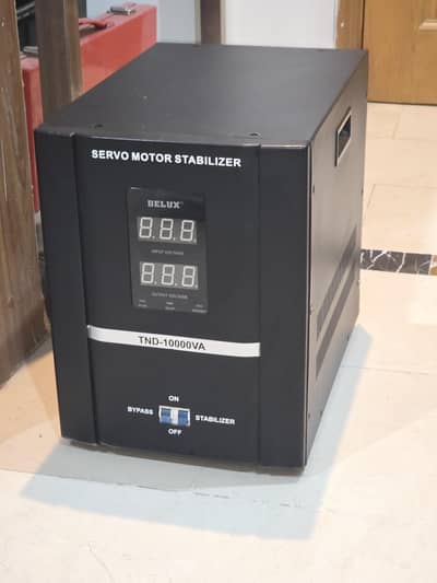 Delux 10kVA Servo Motor Voltage Stabilizer Heavy Duty