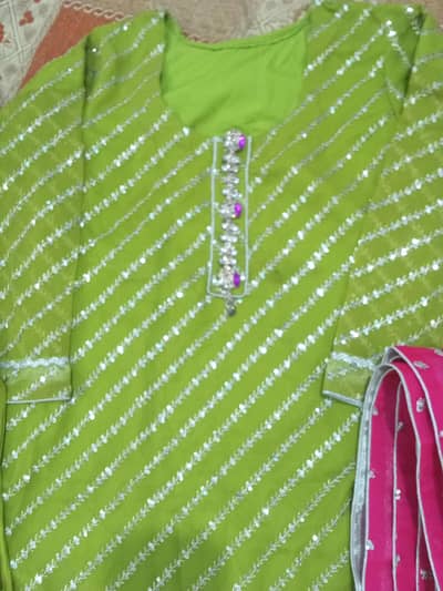 mehndi dress