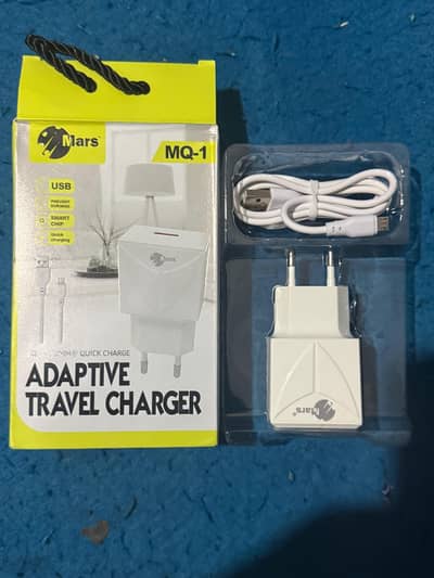 Mars MS-6 Dual USB Fast Charging Smart Travel Adapter