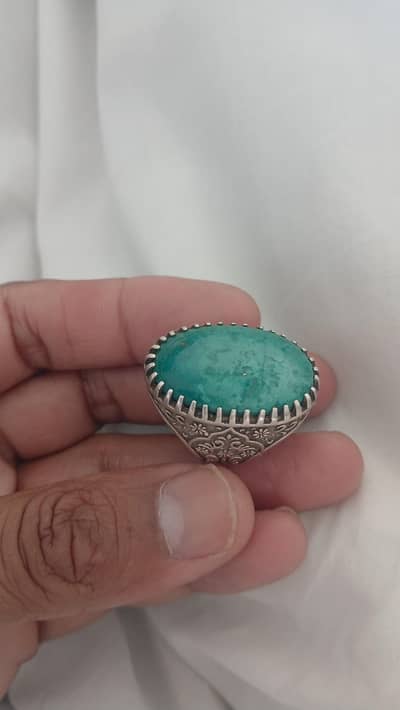 Big size feroza ring for sale