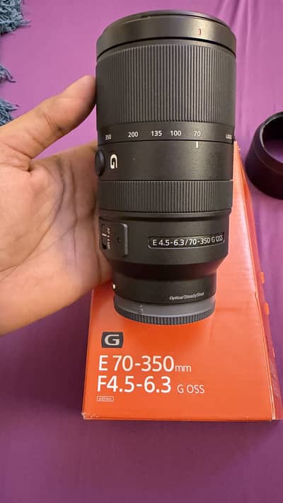 SONY  Lense 70-350mm F4.5-6.3 G OSS
