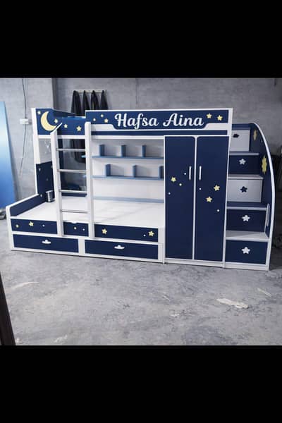 Bunk bed | Kid wooden bunker bed | Baby bed | Double bed | Triple bed