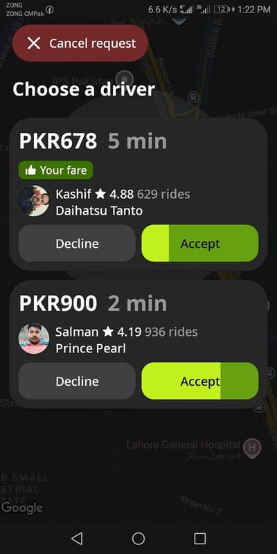 driver requird for indrive yango