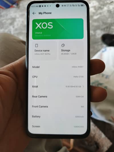 Infinix Hot 50 Pro 8 8 128 Contact WhatsApp