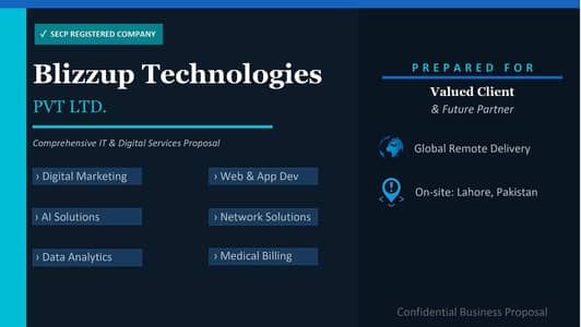 Pakistan's Best Services Firm/Company/Org with Professionalism