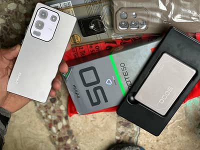 Infinix Note 50 Complete Box