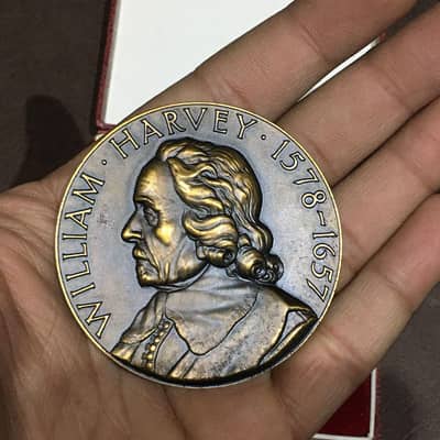 William Harvey Medal, Tercentenary Congress, Bronze medal 1957