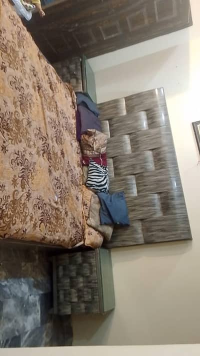 pure wooden bed for sale
