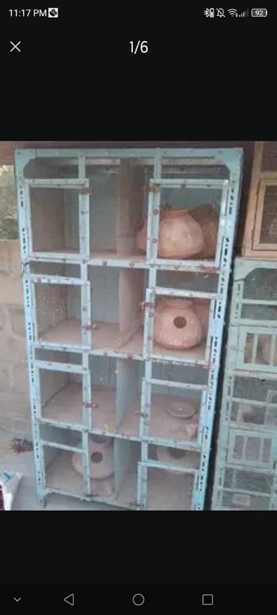 urgent for sale four cages and birds all matki for sale