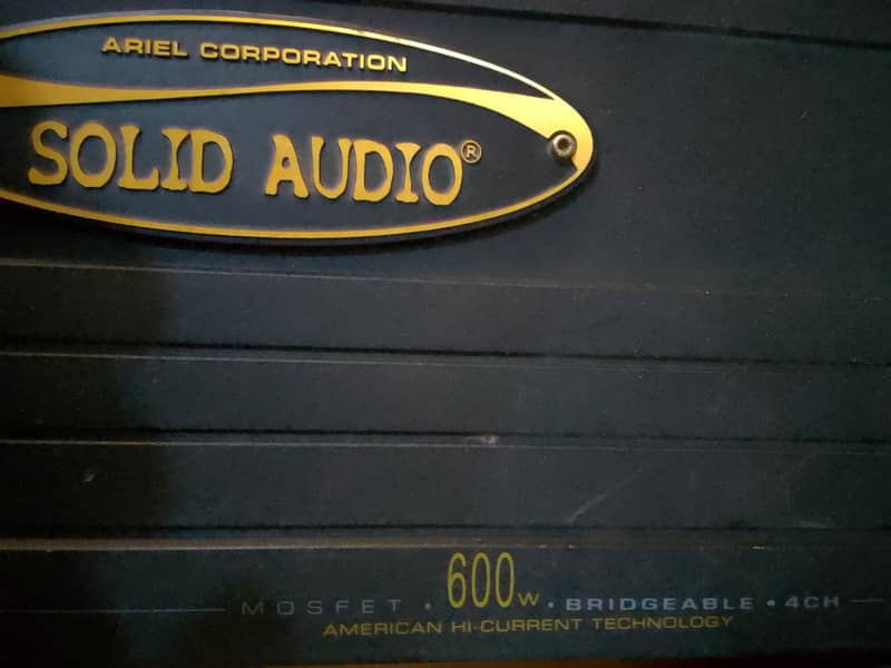 solid audio power M  4 chanal 2