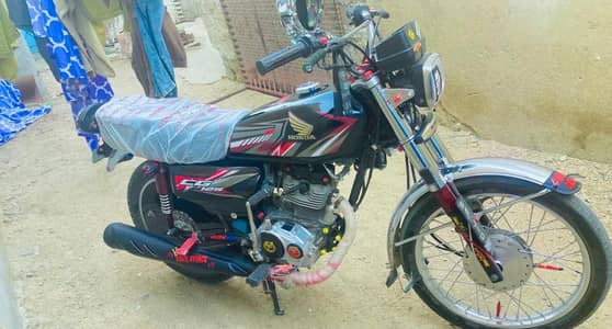 Honda 125 modified