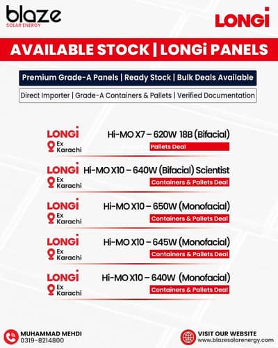 Longi Solar Panels