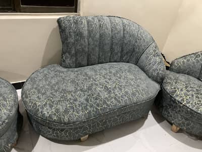 L shaped dewan 7 seater sofas