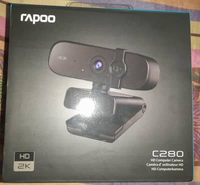 Rapoo C280 2k Pc Web cam for recording streaming