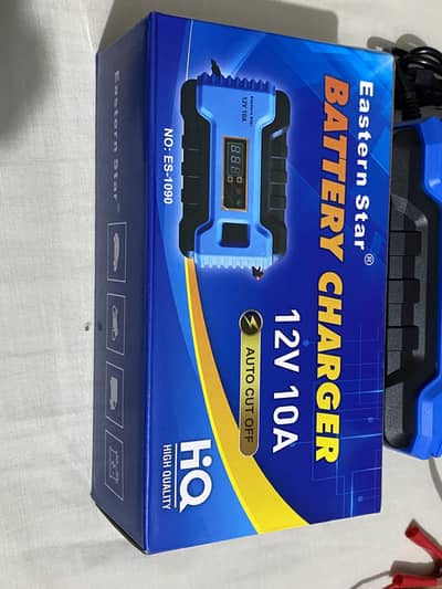 Eastern star 12v 10amp battery charger for sale new h not use.