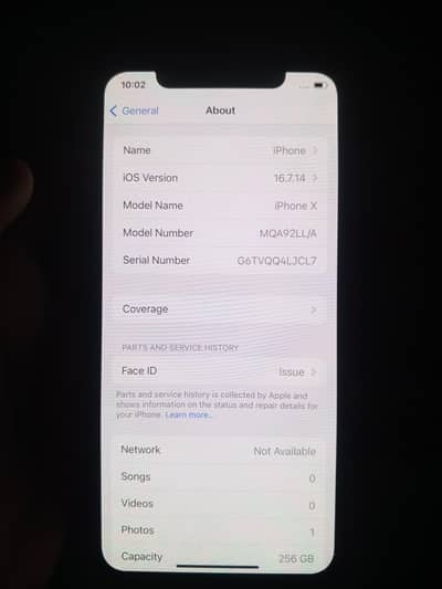 I phone X