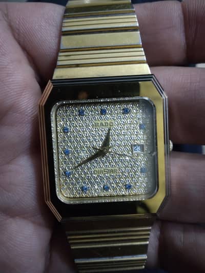 rado diastar neelum Quartz gud condition totally original