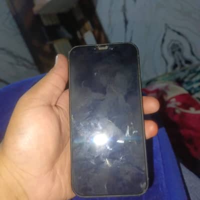 Iphone 12 non pta jv with box battery health 84 and 64 gb