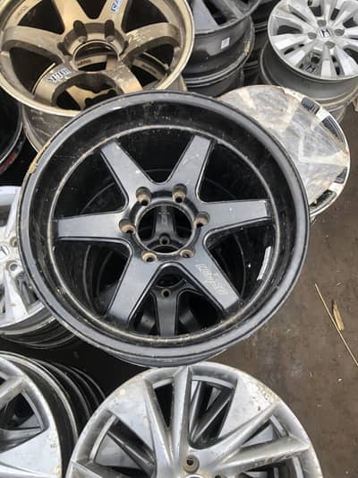 Alloy rims and tyres