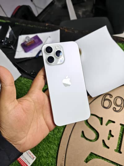 IPHONE 16 PRO MAX WHITE NON PTA physical + esim