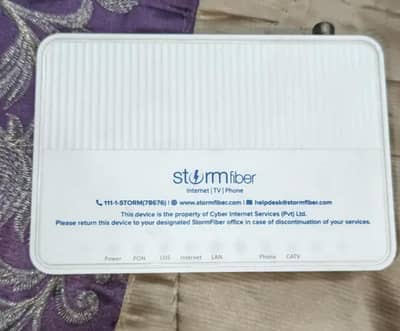 Storm Fiber GPON ONU Device