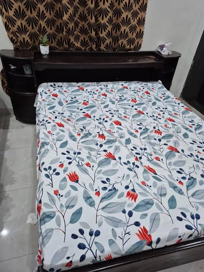 Wooden Double Bed for Sale