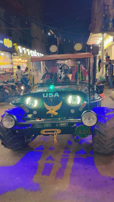 Wills Jeep 52 model full modified