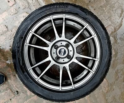 16 Enkei Alloys with Brand new low profile tyres