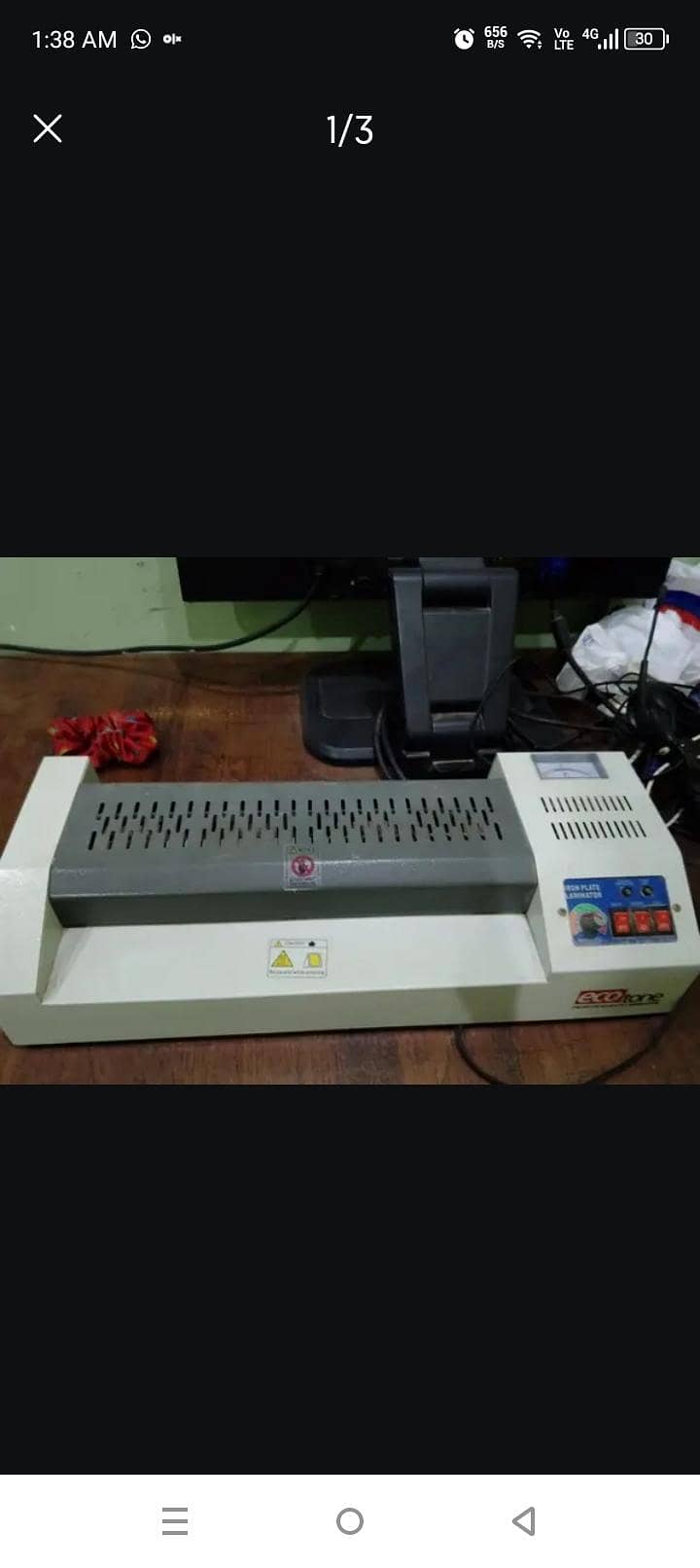 plastic coting machine 1