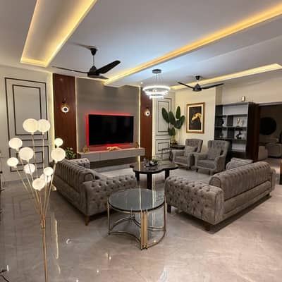 Fully furnished brand New house available for rent madia town Rawalpindi