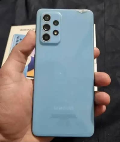 Samsung a52 10/9.5 With box/adapter offical pta