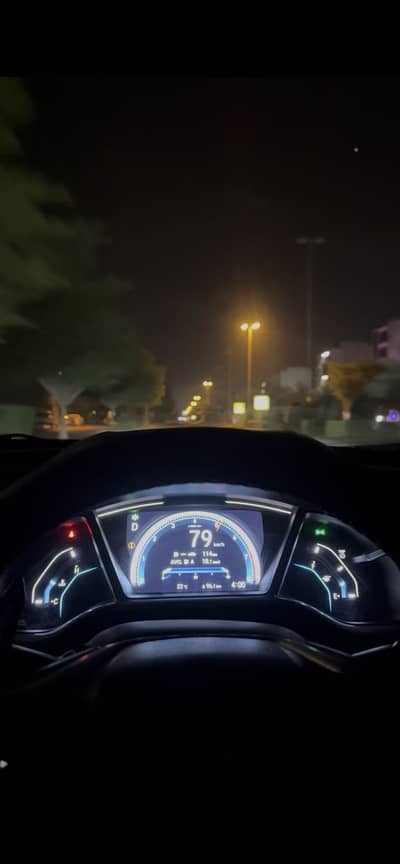 Si blue meter civic x