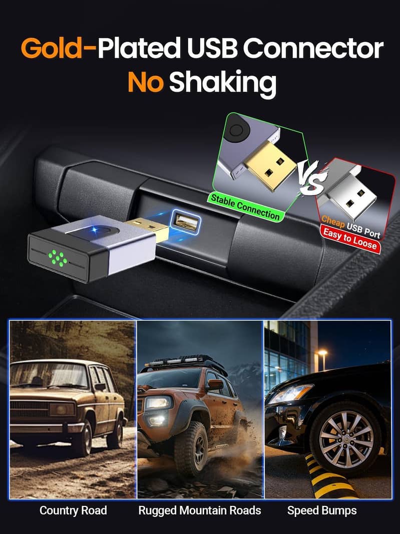 Wireless Airplay & Android Auto 5