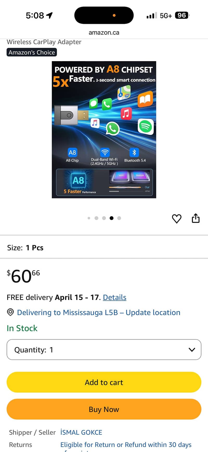Wireless Airplay & Android Auto 6